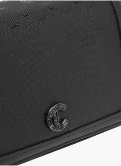 Le Confort Women Monogram Embossed Crossbody Bag with Button Closure Ramadan Collection  - Image 4