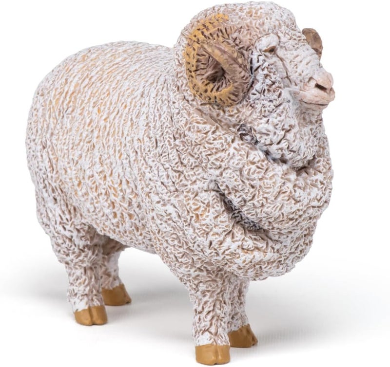 Papo تمثال بابو المرسوم يدوياً أصدقاء المزرعة خراف الميرينوس 51174 قابل للجمع للأطفال مناسب للأولاد والبنات من 3 سنوات فما فوق - Image 5