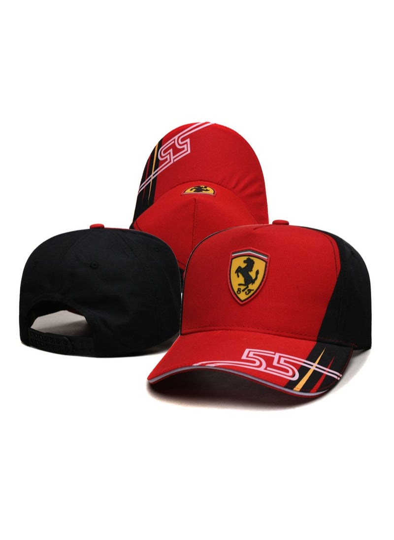 Ferrari New Arrivals: Racing-Inspired Men's Baseball Caps 