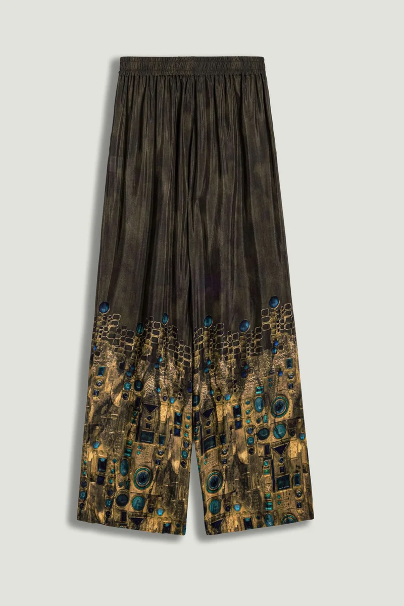 Nocturne  Printed Straight-Leg Pants for Women | Best Price UAE