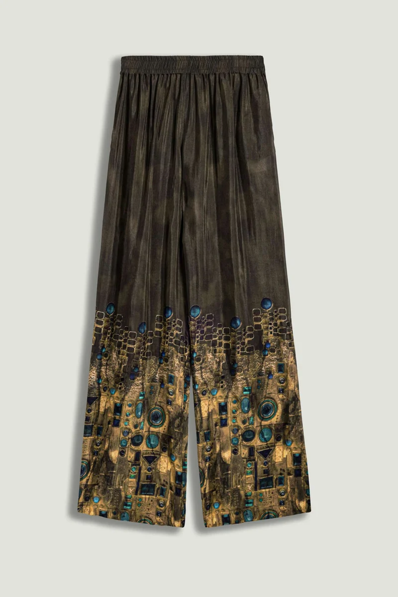 Nocturne  Printed Straight-Leg Pants for Women | Best Price UAE
