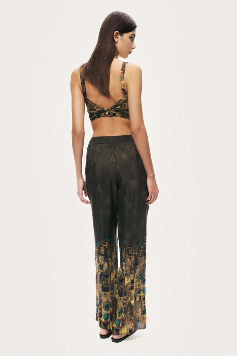 Nocturne  Printed Straight-Leg Pants for Women | Best Price UAE