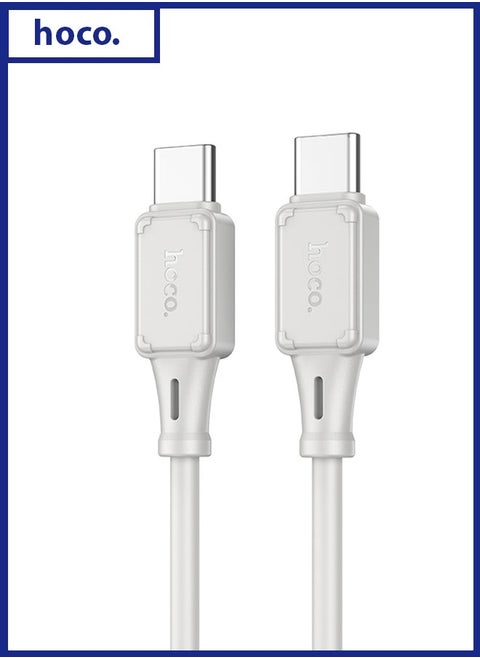 Cable Type-C to Type-C “X101 Assistant” PD 60W fast charge White