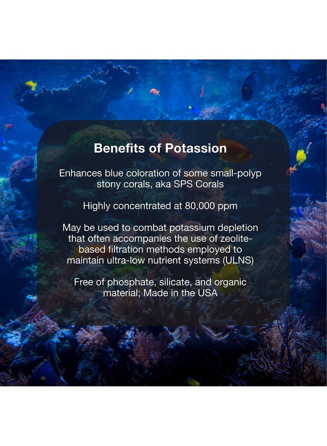 Brightwell Aquatics Potassion - Liquid Potassium Supplement for Marine Reef Fish Aquariums - Image 3