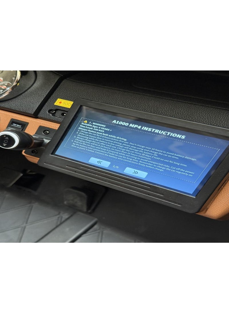 Mercedes-Benz children's car with two seats, 24V battery, electric car for children to drive - Image 4