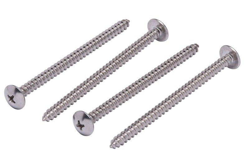 Bolt Dropper #10 X 3 inch Stainless Truss Head Phillips Wood Screw (25 Pieces), 18-8 (304) Stainless Steel Screws, ssd Screws - Image 5