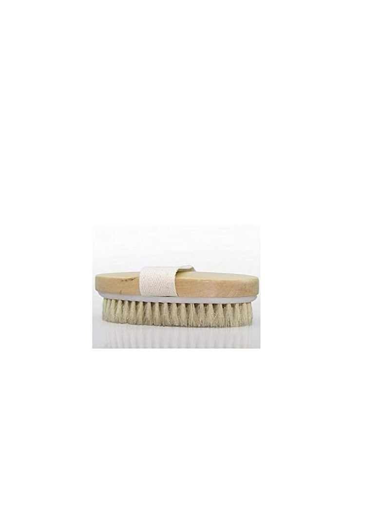 Bath Shower Dry Skin Body Brush Wood Brush Natural Bristle - Image 4