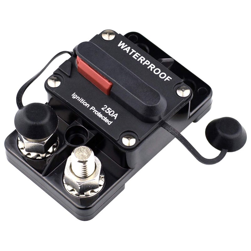 Cllena 250 Amp Waterproof Circuit Breaker for 12V-48V DC Systems - Image 4