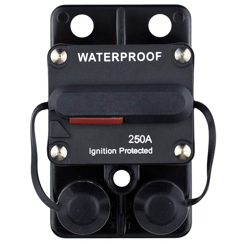 Cllena 250 Amp Waterproof Circuit Breaker for 12V-48V DC Systems - Image 3