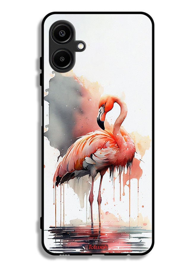 Tolwak Samsung Galaxy F06 5G Protective Case Cover Tropical Watercolor Art - Image 1