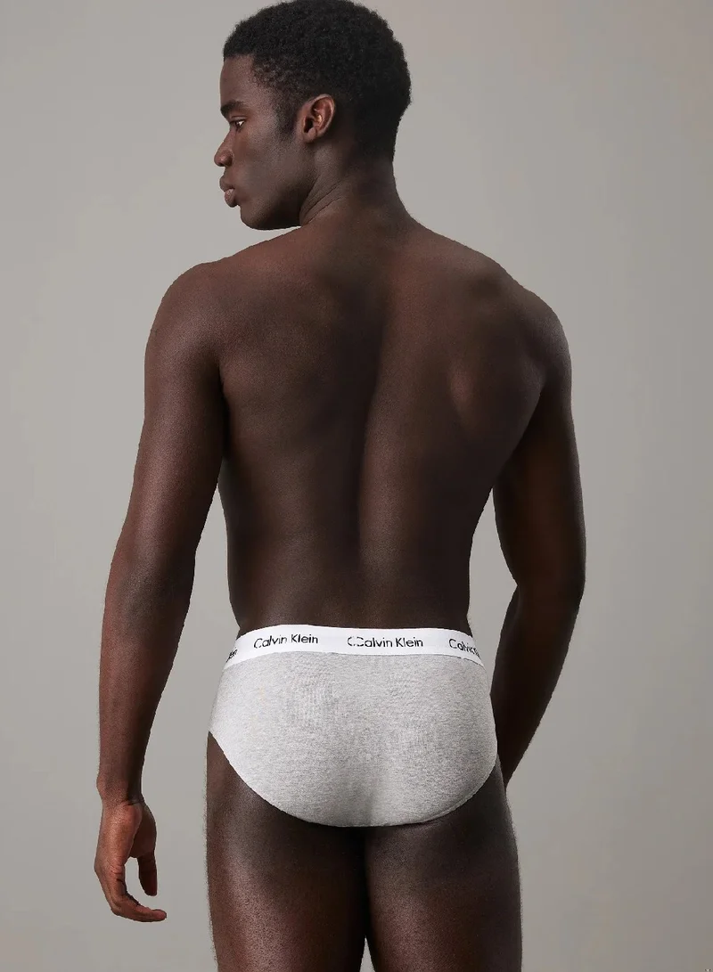 CALVIN KLEIN 3 Pack Briefs - Cotton Stretch