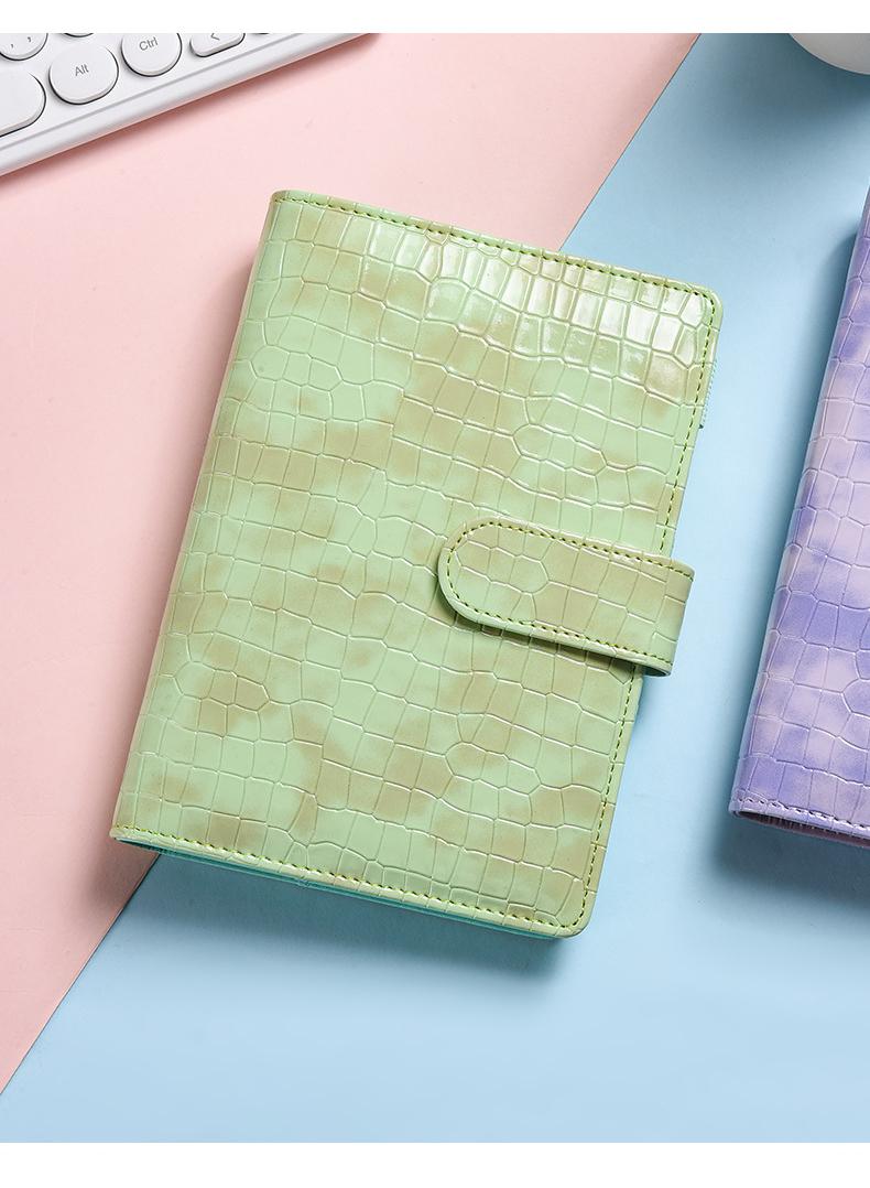 Generic Budget Binder with Zipper Envelopes, Cash Envelopes for Budgeting, PU Leather Budget Binder Planner with Clear Zipper Envelopes, Budget Sheets for Budgeting, Saving Money(Green)  - Image 4