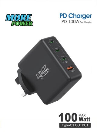 مور باور شاحن بقوة 100W