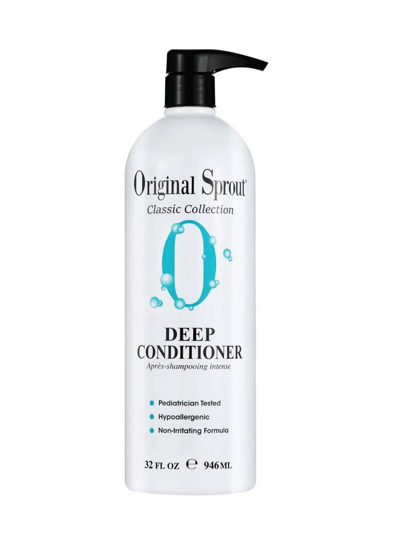 Original Sprout Deep Conditioner 946mL - for Baby Hair, Moisturizing Protein-Rich for Soft, Strong, Luxurious Locks
