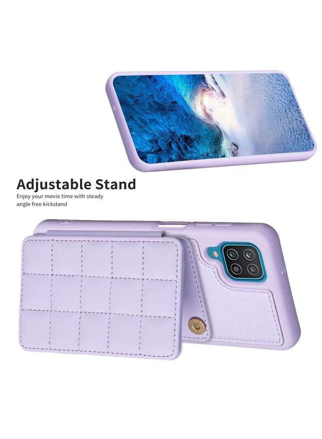 اس-توب جراب لهاتف Samsung Galaxy A12 مزود بفتحة بطاقة شبكية - Image 3