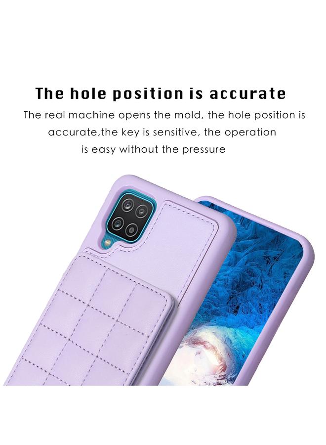 اس-توب جراب لهاتف Samsung Galaxy A12 مزود بفتحة بطاقة شبكية - Image 5