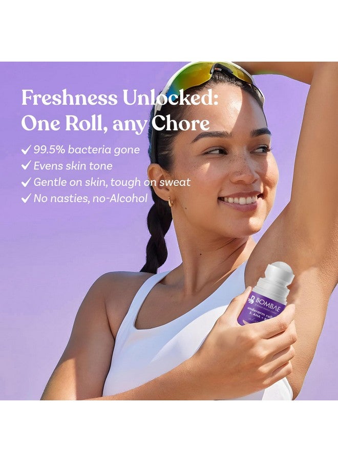 BOMBAE Bombae Underarm Roll On | 5% AHA+BHA | 40 mL - Image 2