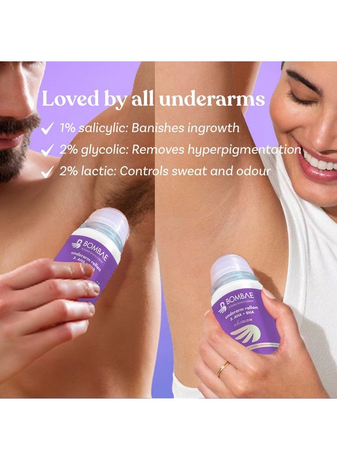 BOMBAE Bombae Underarm Roll On | 5% AHA+BHA | 40 mL - Image 4