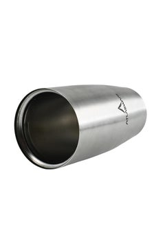 Atlasware A cup (mug) suitable for all drinks, with a capacity of 450. It keeps cold for 25 hours and hot for 8 hours, Silver  - Image 2