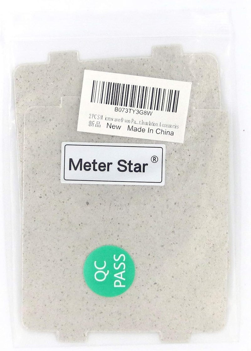 METER STAR 2 PCS Microwave Oven Parts Mica Slice Super Thick Heat Insulation Accessories,Waveguide Cover for Frigidaire 5304464061 - Image 4