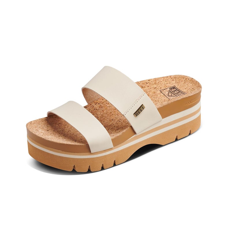 Reef Cushion Vista Higher Womens Platform Fashion Sandal, Arch Support, Ultra Soft Cushion Footbed, Vintage Tan, 7 - Image 5