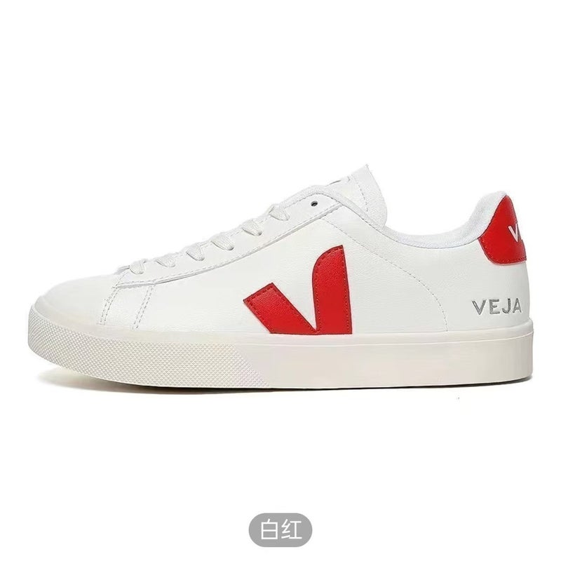 Veja Classic Flats Casual Sneakers V10 Campus Ins Men''s and Women''s Couple Shoes Small White Shoes Breathable Versatile Casual Shoes - Image 4