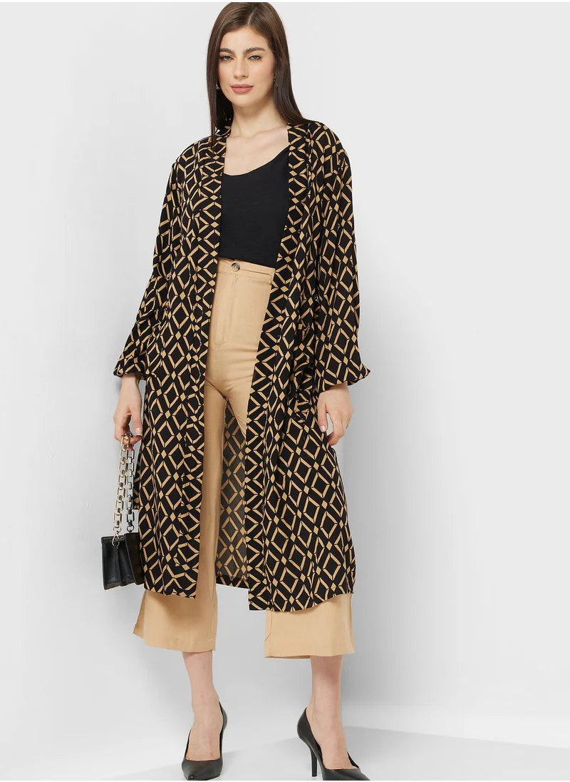 Khizana Printed Layering Light Jacket