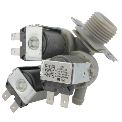 Piumeif 5221ER1003A 5220FR2075L Washer Water Inlet Valve for LG Kenmore Sears -Replace 5221ER1003C, 5221ER1003D, 5221ER1003F, iv-13se-1, AP5986564, eap11728995 - Image 2