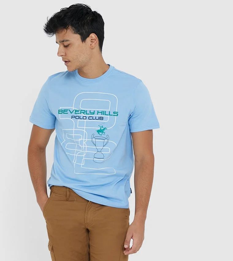 Printed Round Neck T-shirt