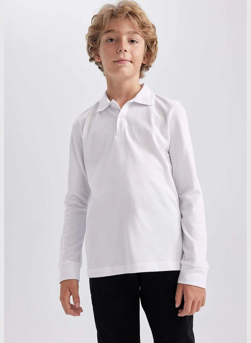 ديفاكتو 2 Pack Regular Fit Long Sleeve T-Shirts