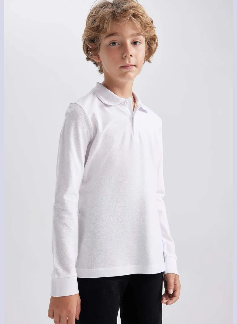 ديفاكتو 2 Pack Regular Fit Long Sleeve T-Shirts