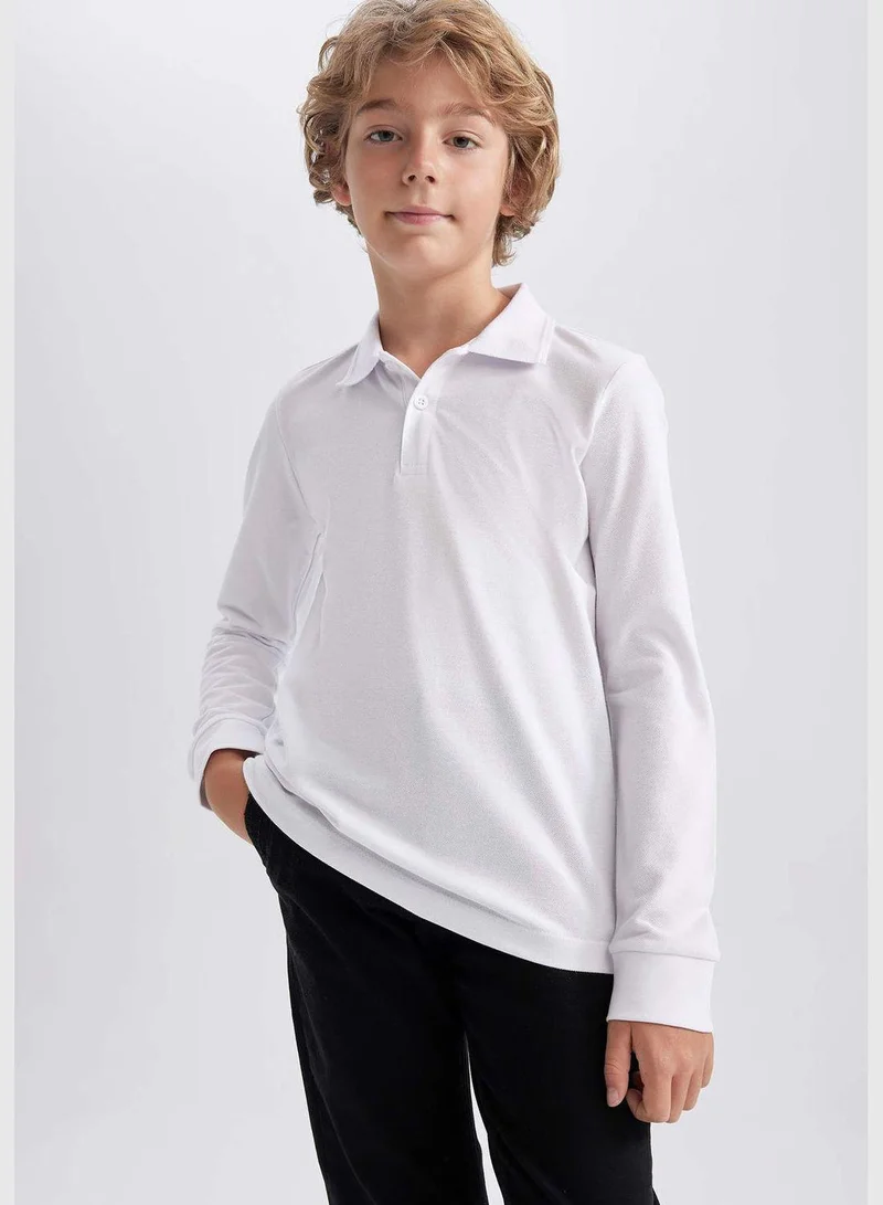 ديفاكتو 2 Pack Regular Fit Long Sleeve T-Shirts