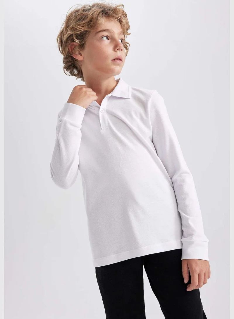 ديفاكتو 2 Pack Regular Fit Long Sleeve T-Shirts
