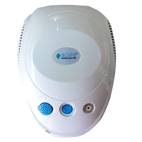 Anmol S Cure NEC 240 Nebulizer Machine Kit for Adults and Kids with Mask, White - Image 2