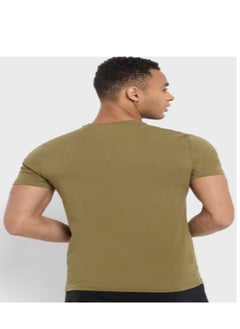 GUESS Logo Detailed Crew Neck Short Sleeve T-Shirt  - Image 2