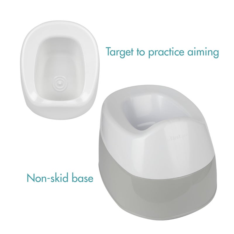 The First Years Potty Training Urinal and Potty System - 2-in-1 Toddler Urinal and Potty Training Toilet Seat - Adjustable Toddler Toilet Ages 18 Months and Up - Image 3