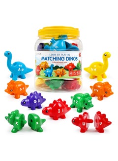 General Educational Toddler Learning Toys for Ages 2-4 3-5 Boys Girls Dinosaur Alphabet Matching Games ABC Uppercase Lowercase Preschool Toys Gift Set  - Image 1
