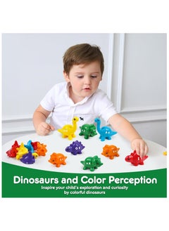 General Educational Toddler Learning Toys for Ages 2-4 3-5 Boys Girls Dinosaur Alphabet Matching Games ABC Uppercase Lowercase Preschool Toys Gift Set  - Image 4