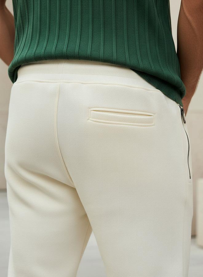 Iconic Men Slim Fit Joggers with Pockets - Image 4