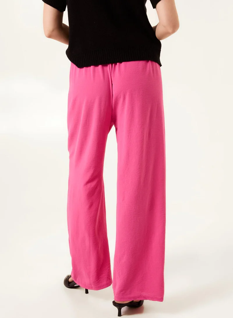 بلو فانيلا Drawstring Wide Leg Trousers