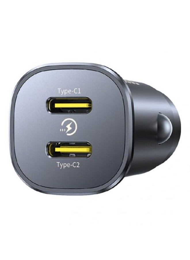 بيسوس Baseus GoTrip Car Charger, 30Watt - Black black - Image 2