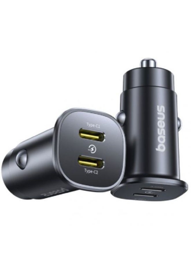 بيسوس Baseus GoTrip Car Charger, 30Watt - Black black - Image 3