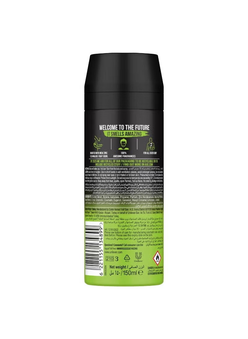 Axe Epic Fresh Grapefruit & Tropical Pineapple Scent Deodorant Spray For Men 150 ml - Image 2
