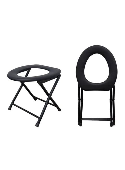 Foldable Outdoor Portable Camping Toilet Stool Outdoor Folding Travel Camping Fishing Toilet