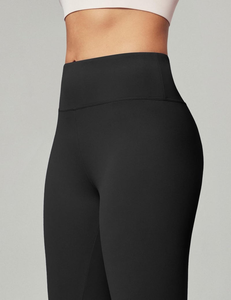 IUGA High Waisted Leggings for Women Running Workout Leggings with Inner Pocket Yoga Pants for Women Black - Image 3