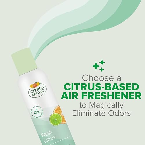 Citrus Magic Odor Eliminating Air Freshener Spray, Fresh Citrus, 6-Ounce - Image 3