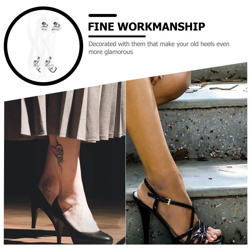 1 Pair Anti-loose Anti- High-heel Shoe Straps Women High-heel Laces - Image 5