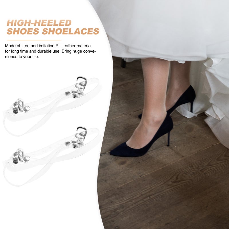 1 Pair Anti-loose Anti- High-heel Shoe Straps Women High-heel Laces - Image 1