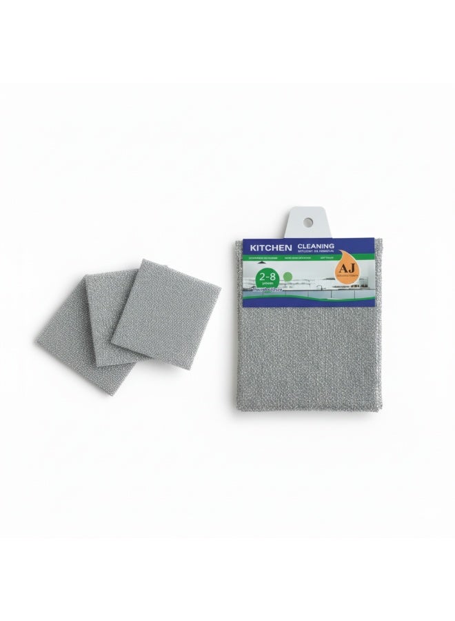 3 قطع من فوط الأطباق السلكية (بديل لفوط الأطباق العادية) غير قابلة للخدش - Image 3