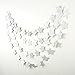 MOWO Paper Garland Twinkle Star Silver Glitter 3 Circle Decoration 2pc 20 feet in Total - Image 2